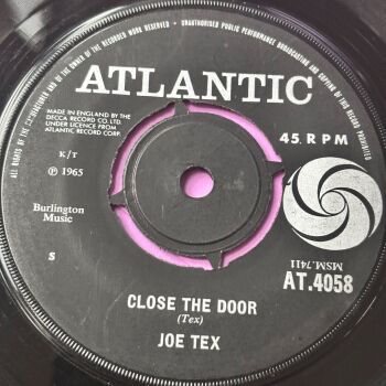 Joe Tex-Close the door-UK Atlantic E+