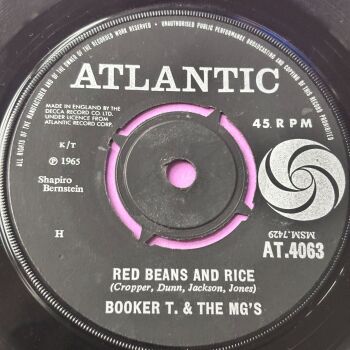 Booker T. & The M.G's-Red beans and rice-UK Atlantic E+