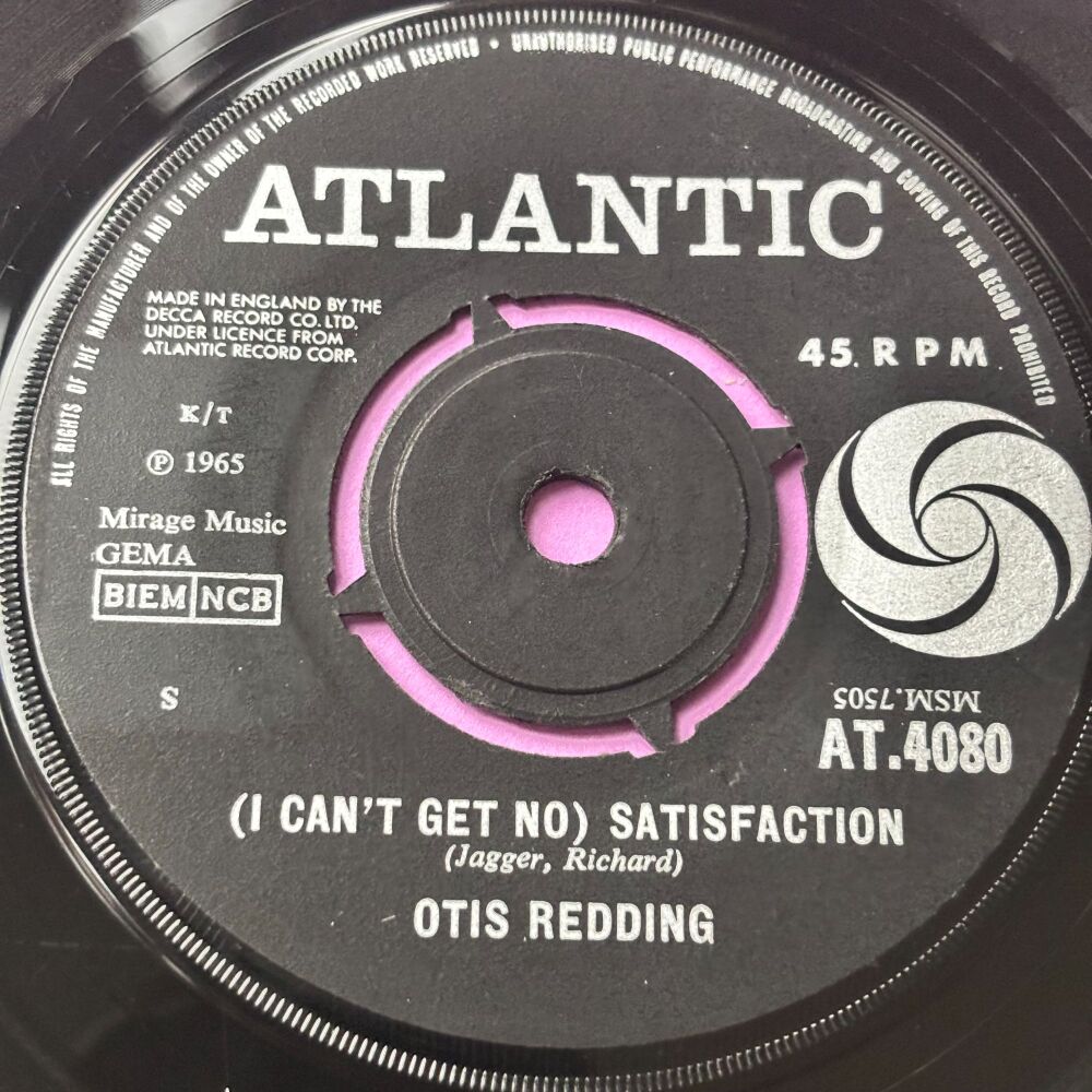 Otis Redding-Satisfaction-UK Atlantic E+