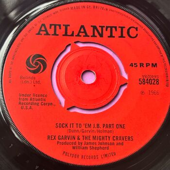 Rex Garvin-Sock it to 'em J.B-UK Atlantic E+