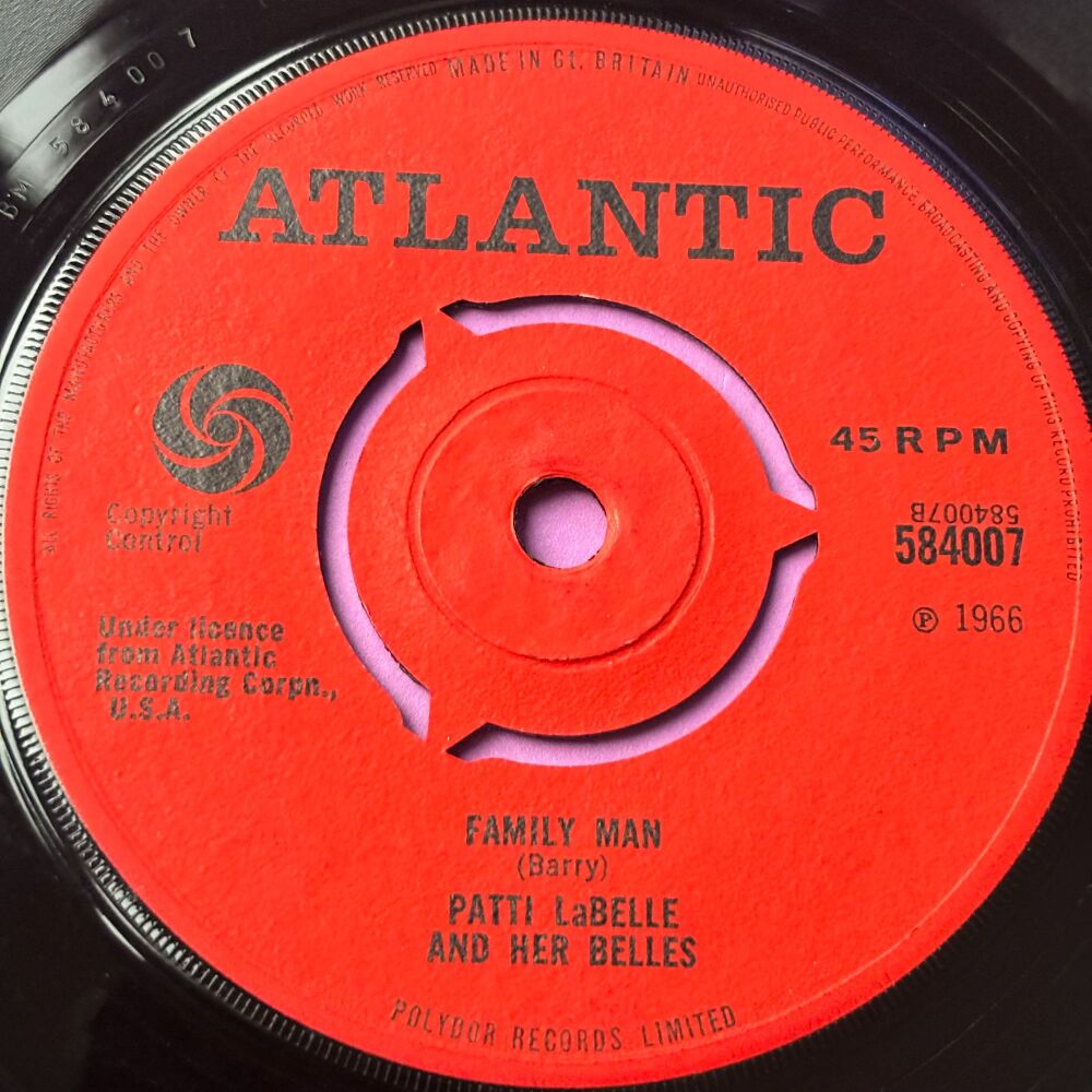 Patti Labelle and the Bluebelles-Family man-UK Atlantic E+