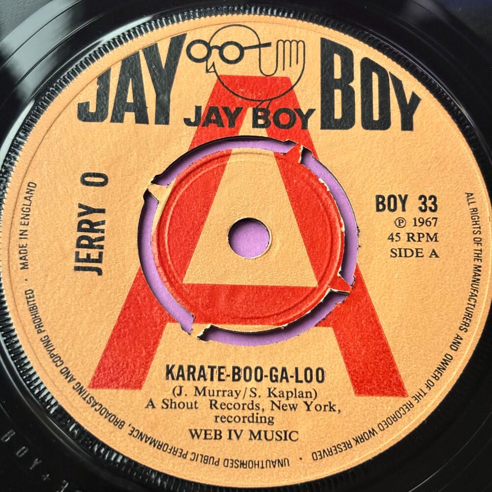 Jerry O-Karate boo-ga-loo-UK Jayboy Demo E+