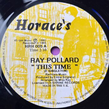 Ray Pollard-This time-Hotace's R E+
