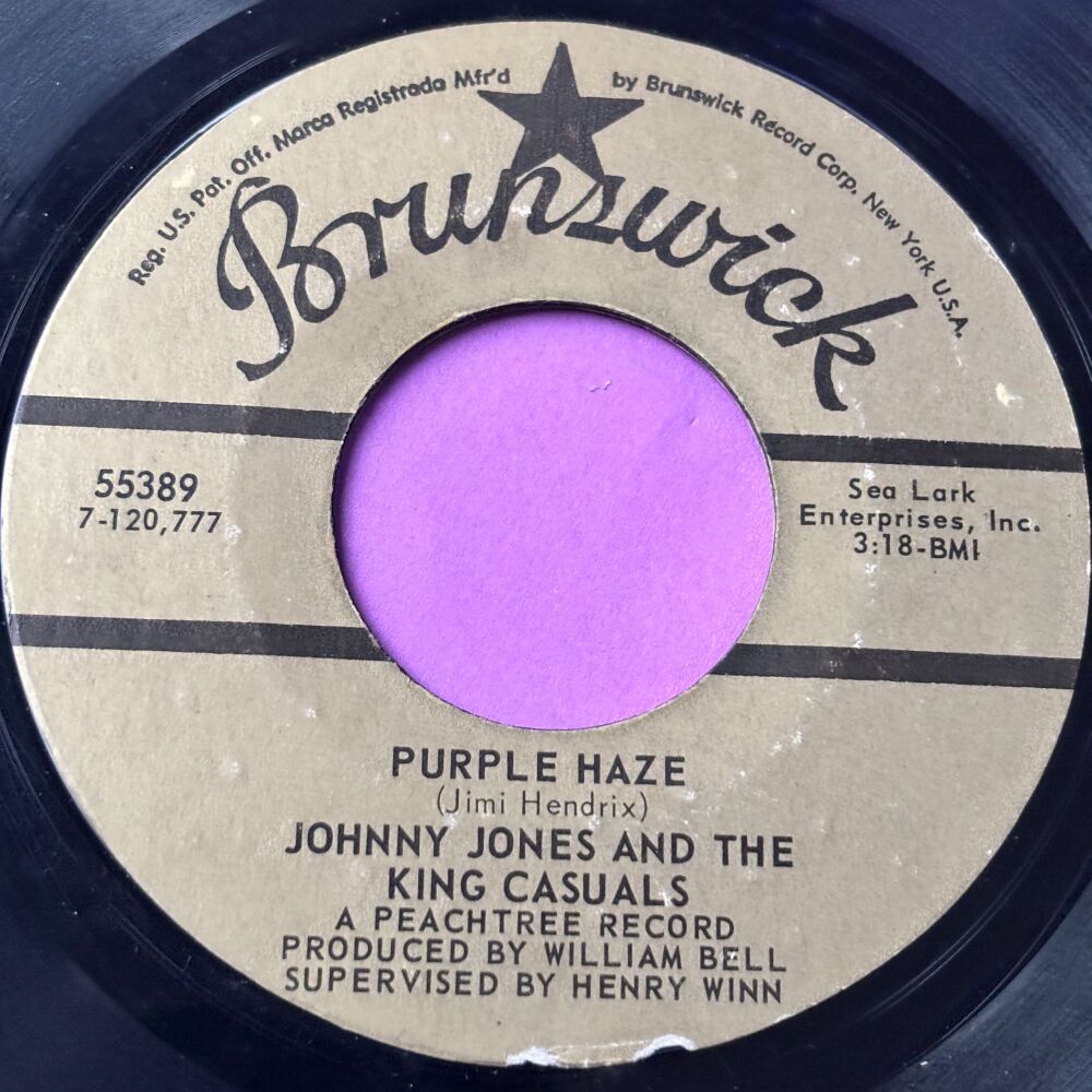 Johnny Jones-Purple haze-Brunswick R E+
