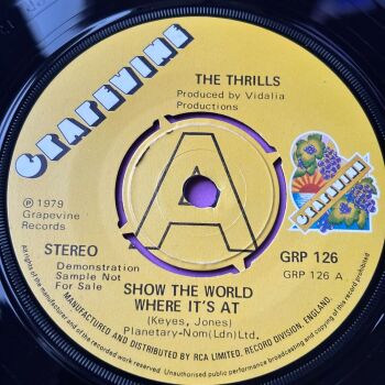 Thrills-Show the world where it's at-UK Grapevine DEMO E+