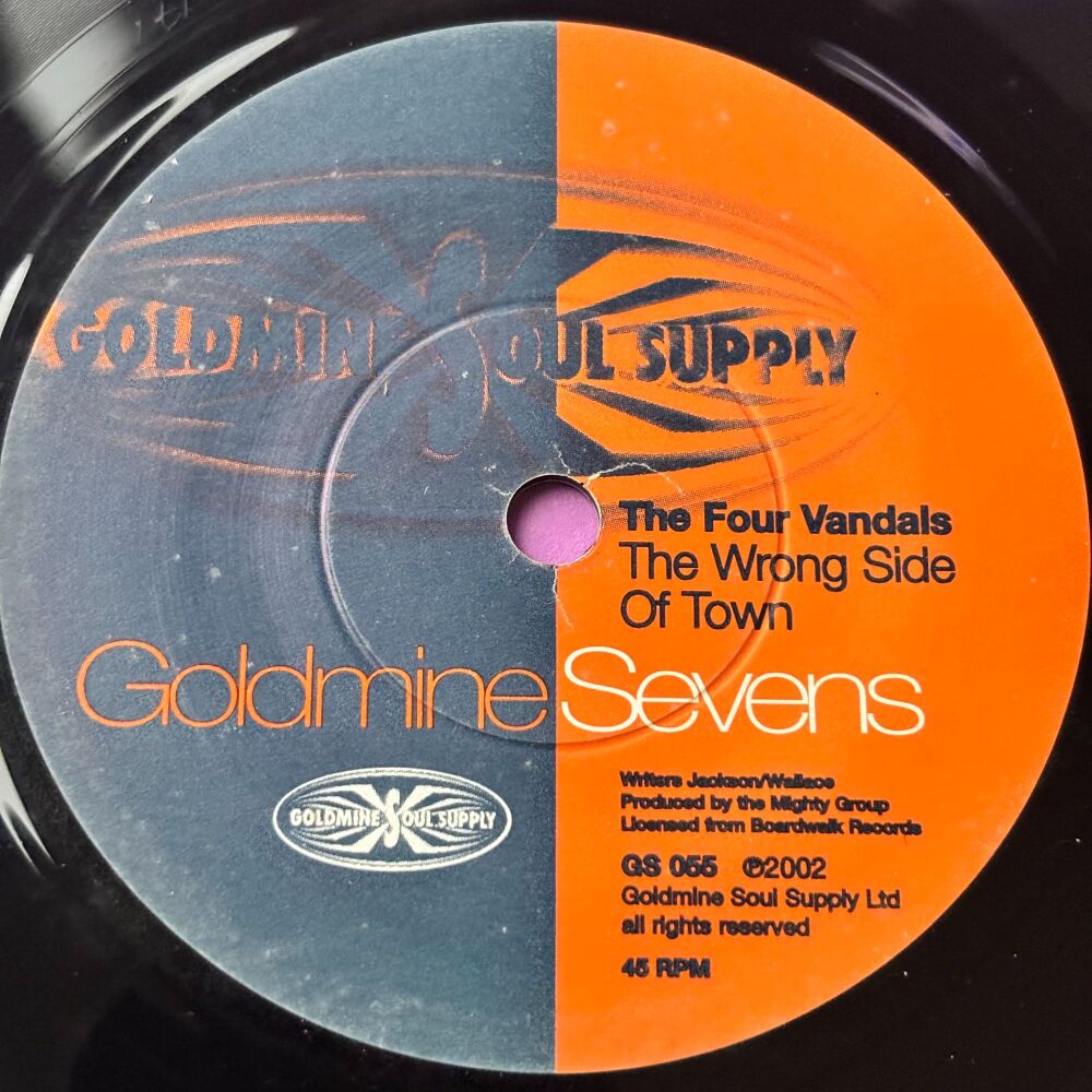 Four Vandals-The wrong side of town-Goldmine E+