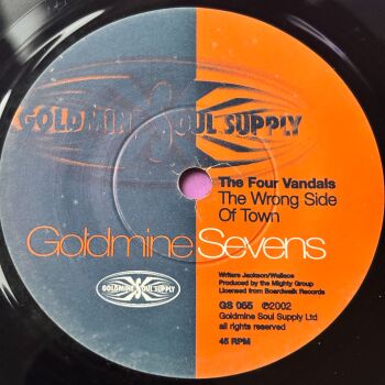 Four Vandals-The wrong side of town-Goldmine E+