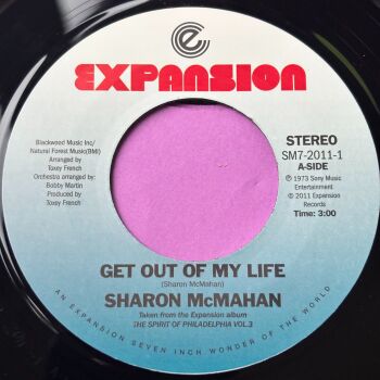 Sharon McMahan-Get out of my life/ Maybe you'll be back-Expansion E+