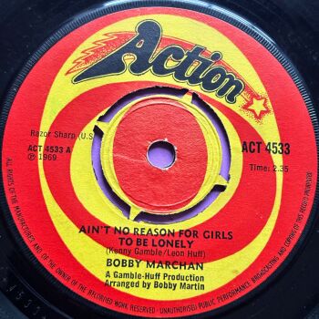 Bobby Marchan-Ain't no reason for girls to be lonely-UK Action vg+