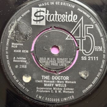 Mary Wells-The doctor-UK Stateside E