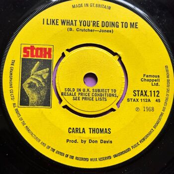 Carla Thomas-I like what you're doing to me-UK Stax E