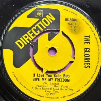 Glories-Give me my freedom-UK Direction E+