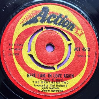 Brothers Two-Here I am, in love again-UK Action E+