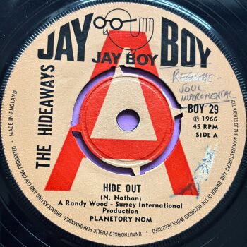 Hideaways-Hide out-UK Jay Boy Demo wol E+