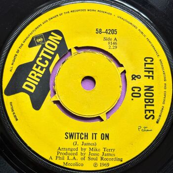 Cliff Nobles-Switch it on-UK Direction wol E
