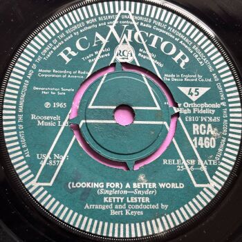 Ketty Lester-Looking for a better world-RCA Demo E+