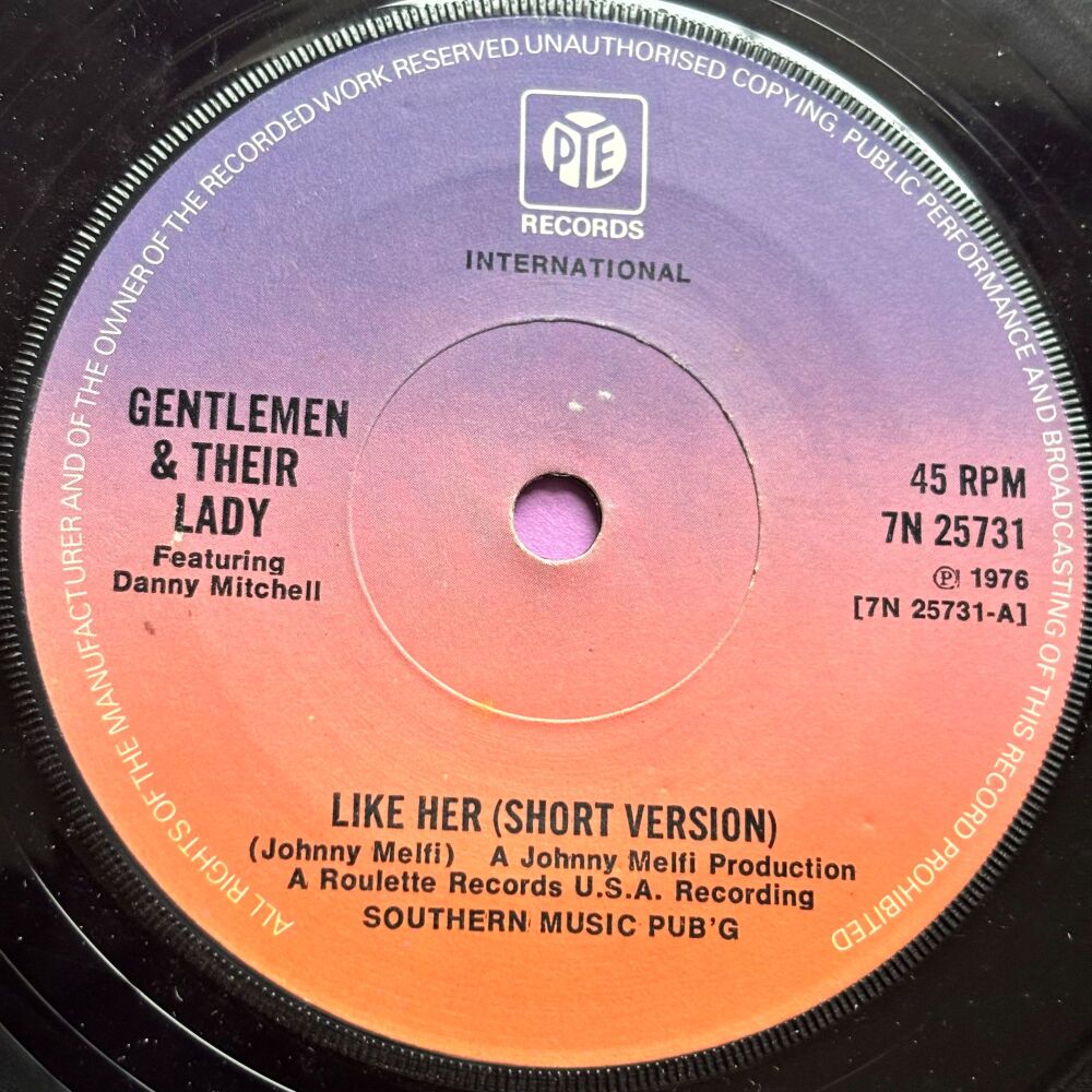 Gentlemen & Their Lady-Like her-UK Pye E