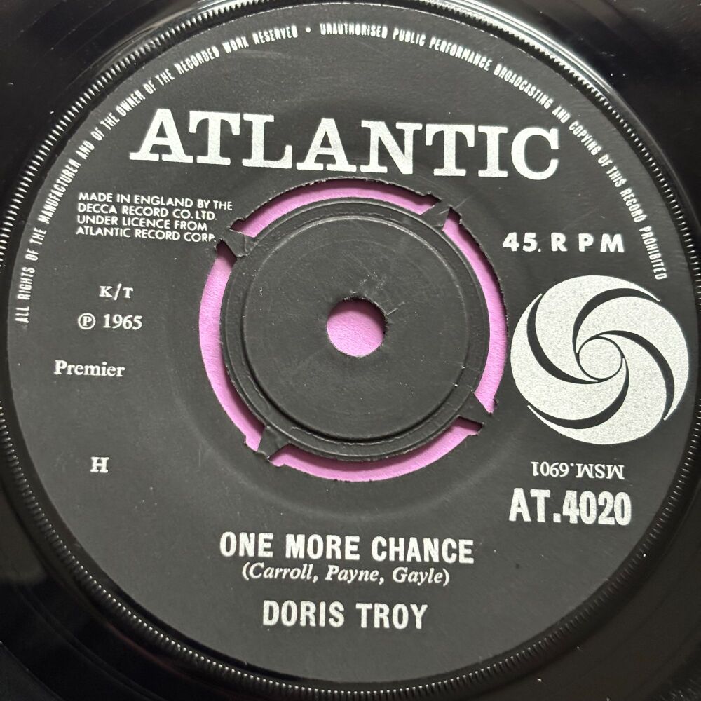 Doris Troy-One more chance-UK Atlantic E+