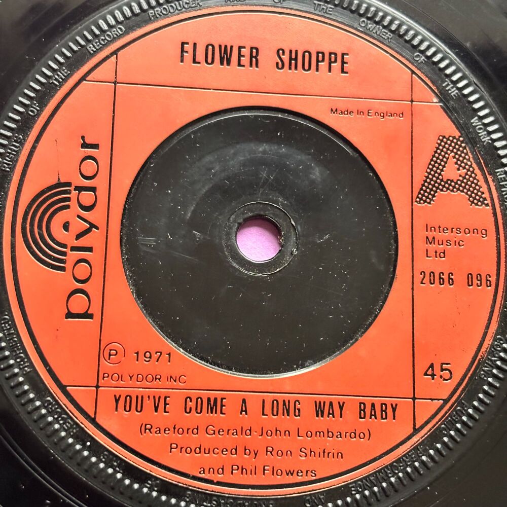 Flower Shoppe-You've come a long way baby-UK Polydor E+