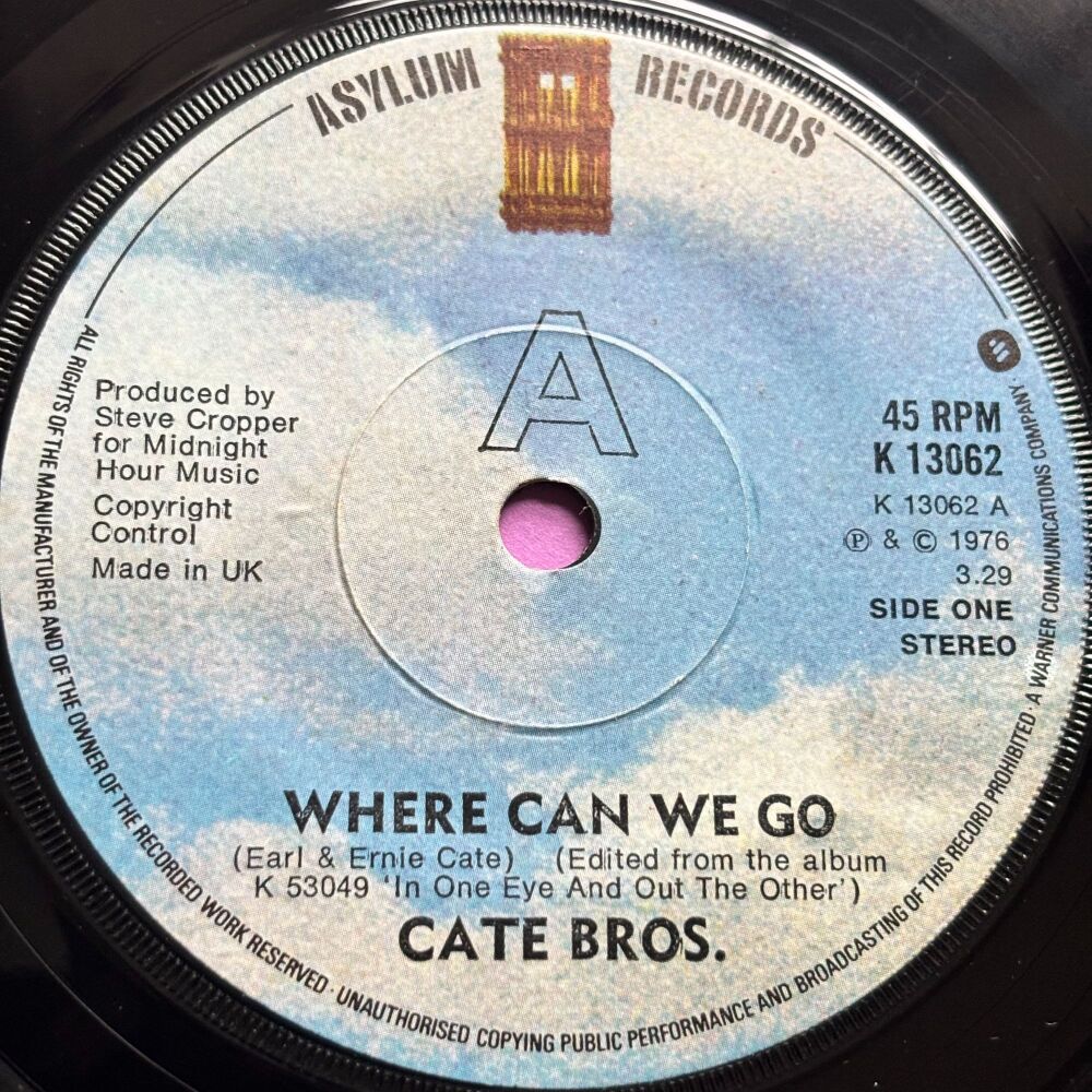 Cate Brothers-Where can we go-UK Asylum E+