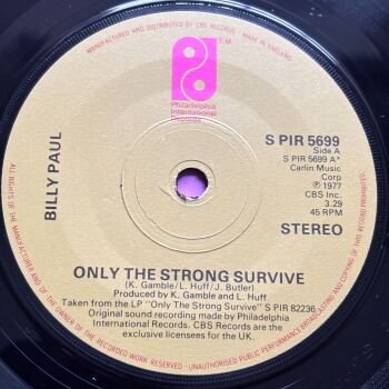 Billy Paul-Only the strong survive-UK PIR E+
