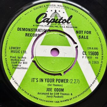 Joe Odom-It's in your power-UK Capitol Demo E+