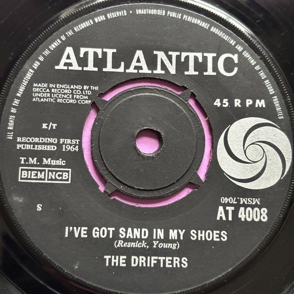 Drifters-I've got sand in my shoes-UK Atlantic E+