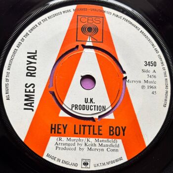 James Royal-Hey little boy-UK CBS Demo E+