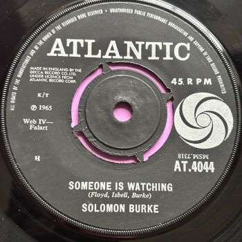 Solomon Burke-Someone is watching-UK Atlantic E+