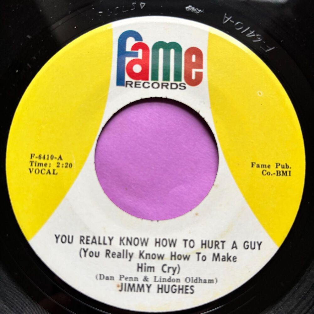 Jimmy Hughes-You really know how to hurt a guy-Fame E+