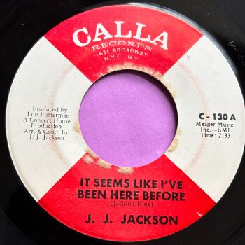 J.J Jackson-It seems like I've been here before-Calla E