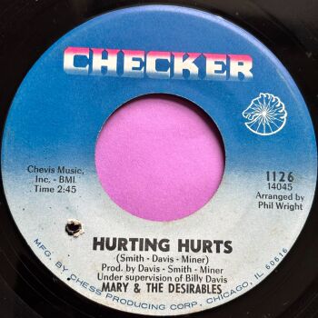 Mary & The Desirables-Hurting hurts-Checker E+