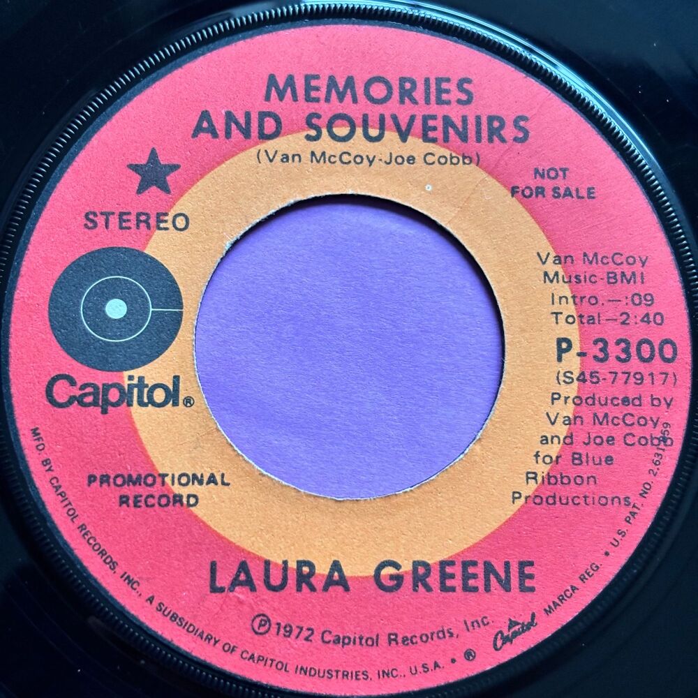 Laura Greene-Memories and souvenirs-Capitol Demo E+