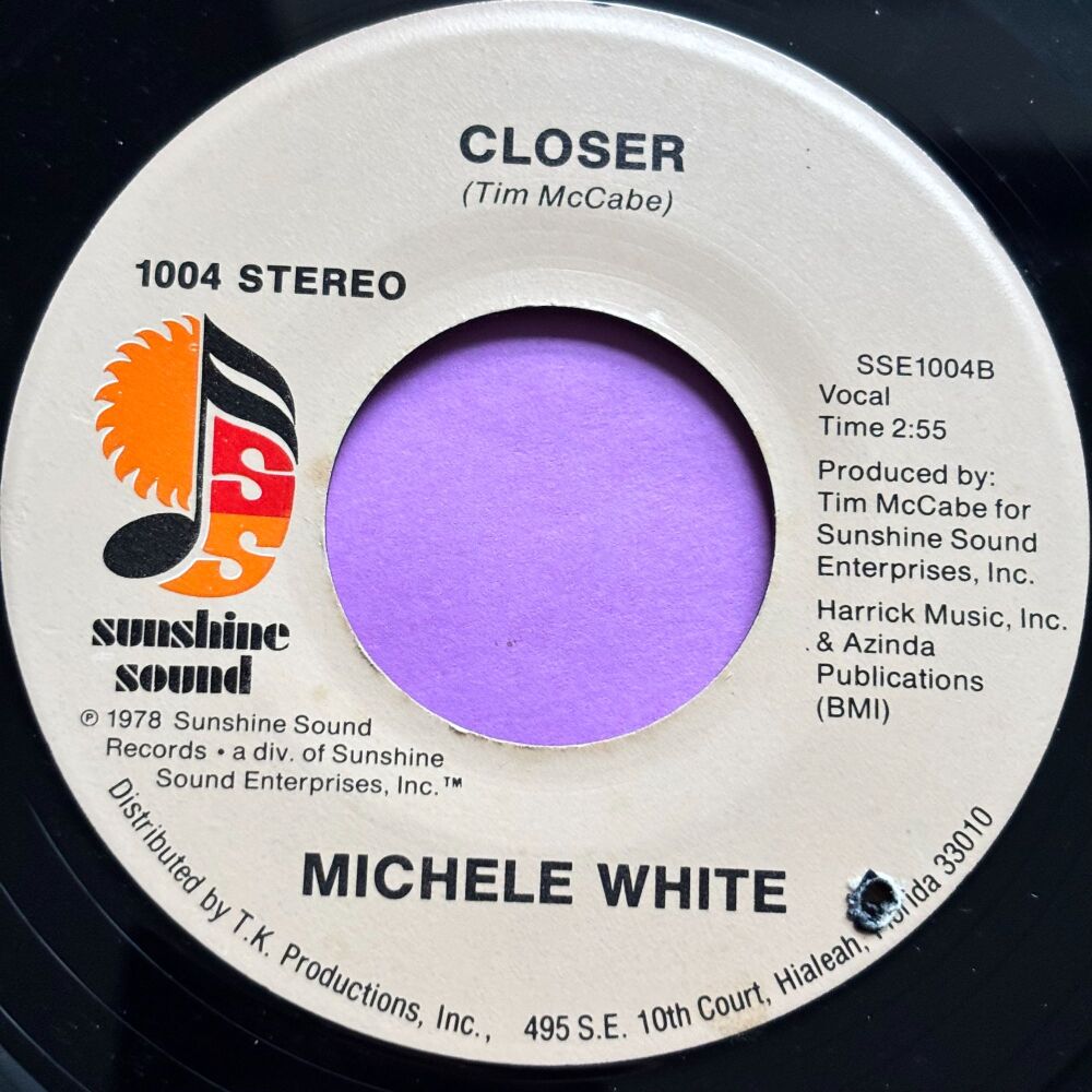 Michele White-Closer-Sunshine sound E+