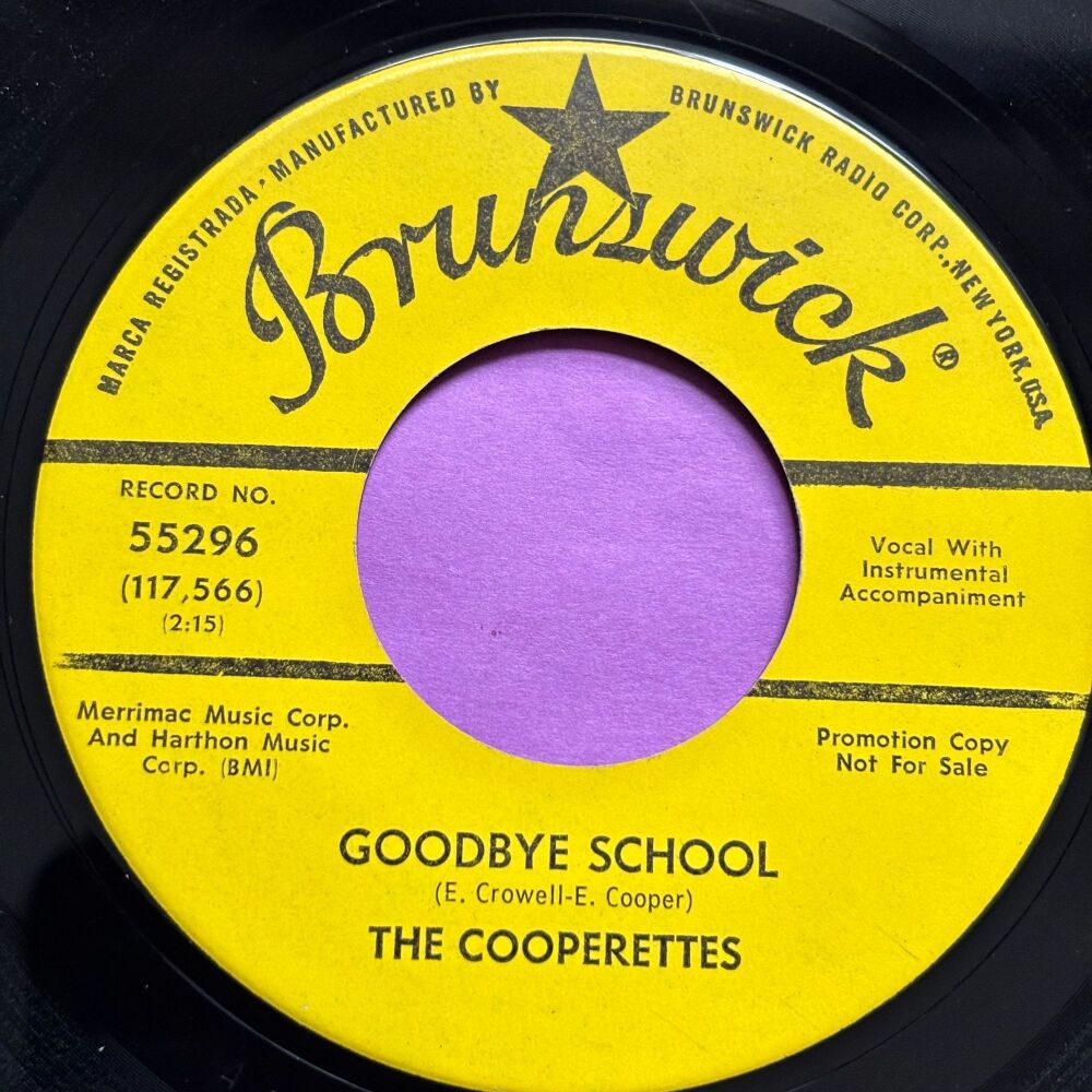 Cooperettes-Goodbye school-Brunswick Demo E+