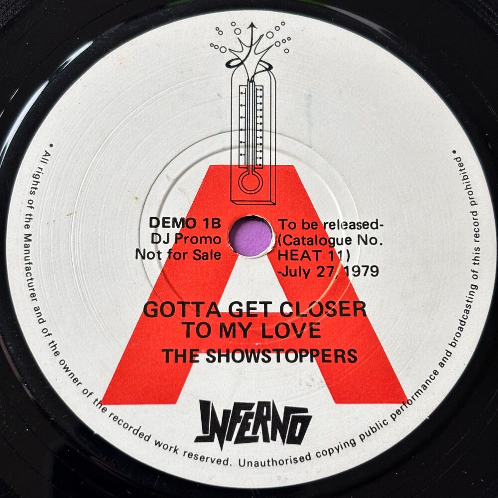 Showstoppers-Gotta get closer to my love-Inferno Demo E+