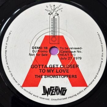 Showstoppers-Gotta get closer to my love-Inferno Demo E+
