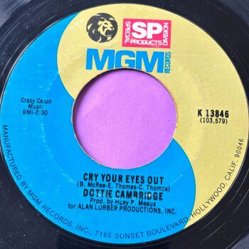 Dottie Cambridge-Cry your eyes out-MGM SP R E+
