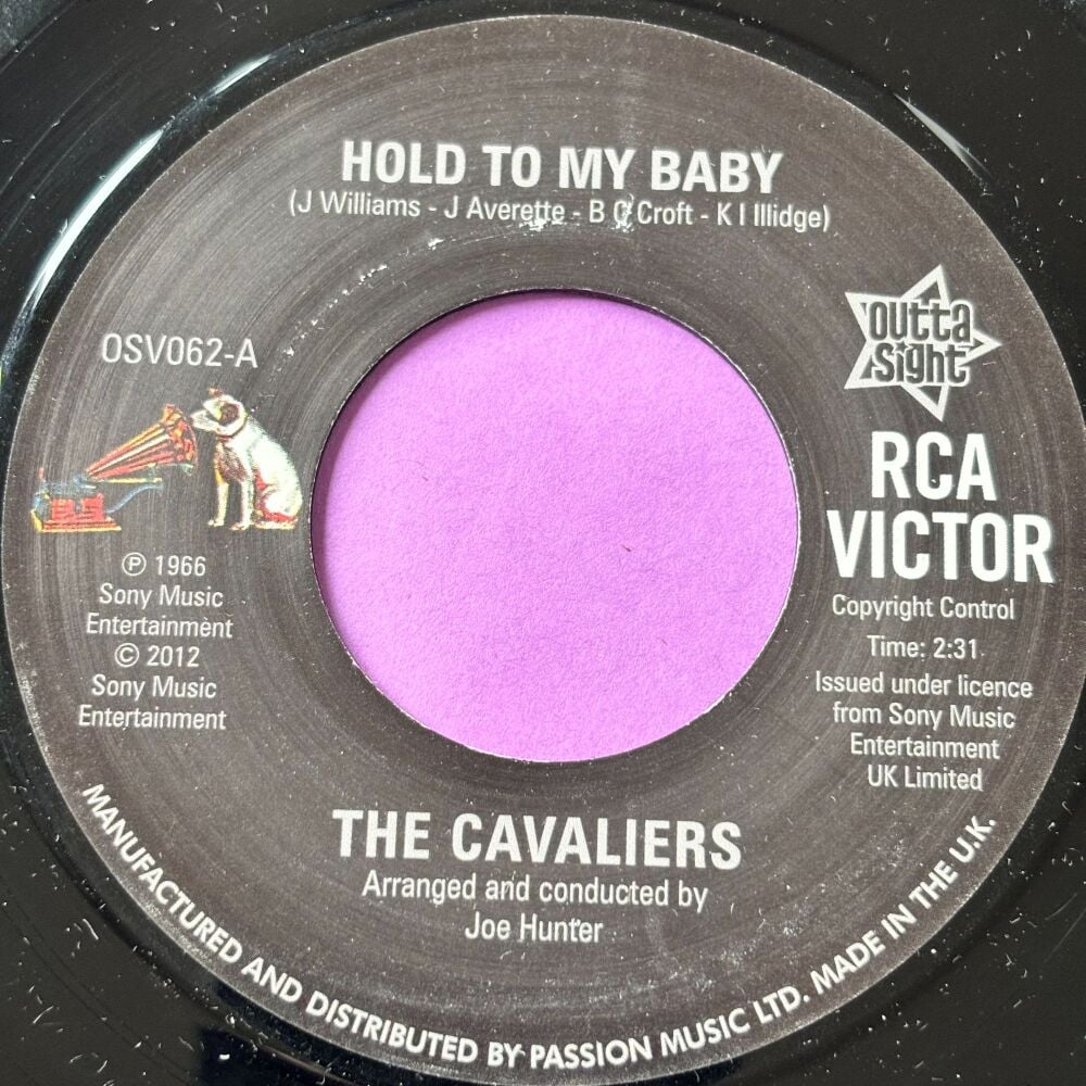 Cavaliers-Hold to my baby-Outta Sight R E+