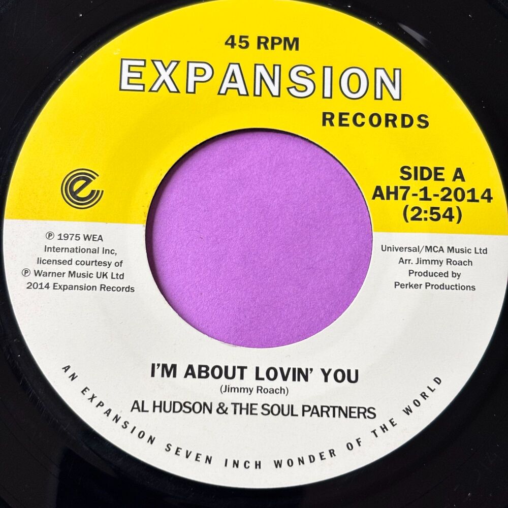Al Hudson-I'm about lovin' you/ When you're goner-Atco E+