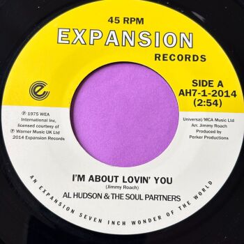 Al Hudson-I'm about lovin' you/ When you're goner-Atco E+