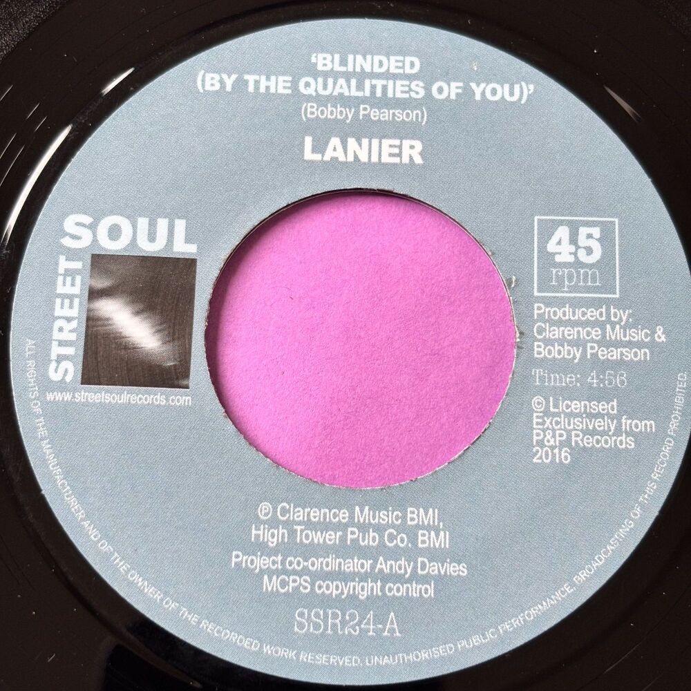 Lanier=Blinded=Street Soul R E+