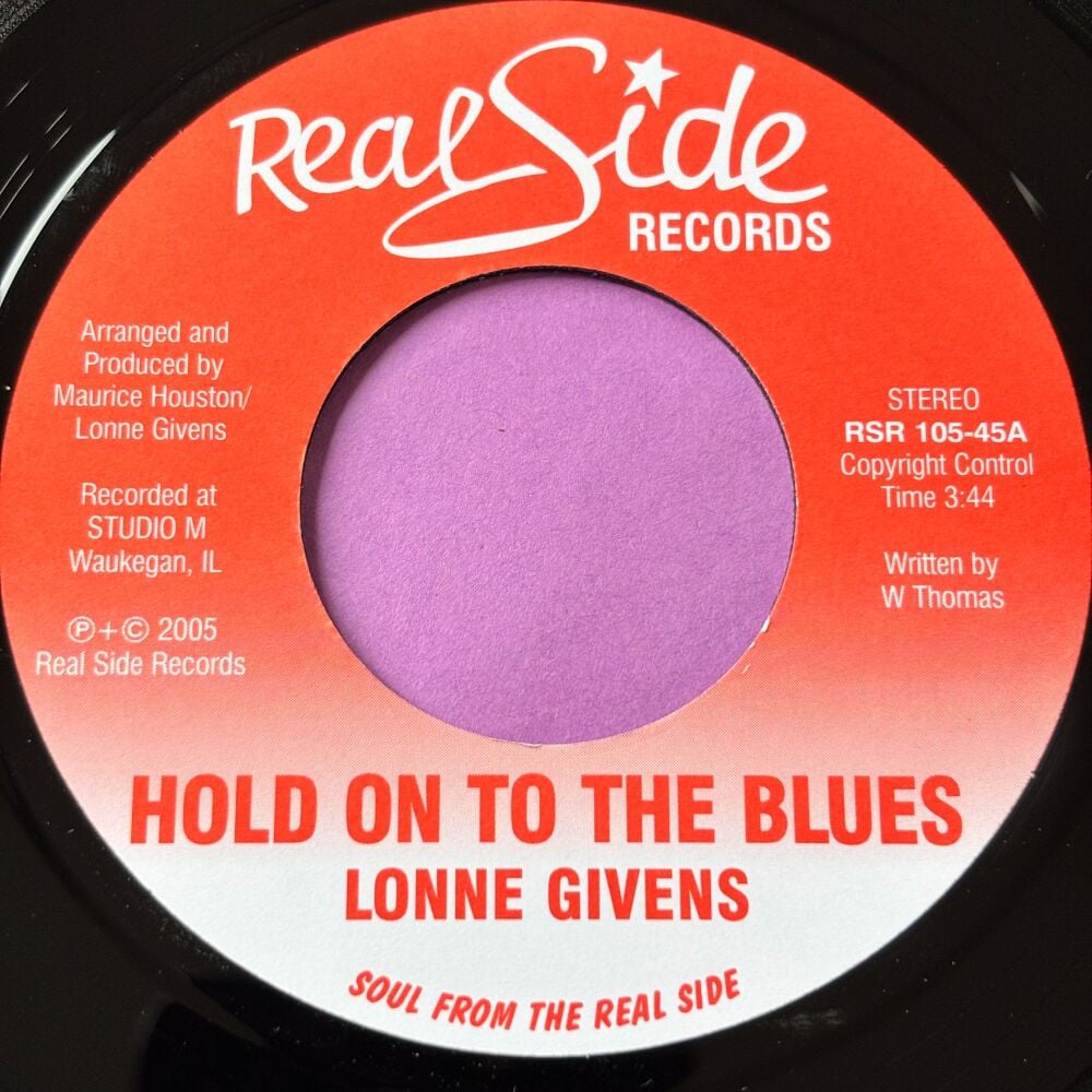Lonne Givens-Hold on to the blues-Real Side E+