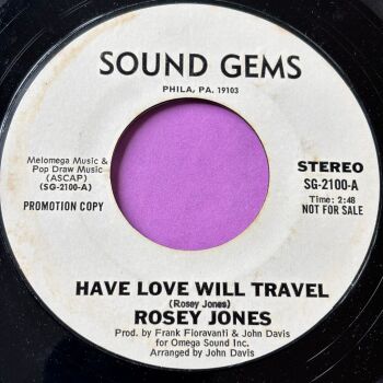 Rosey Jones-Have love will travel-Sound Gems R E+
