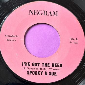 Spooky & Sue-I've got the need-Negram R E+
