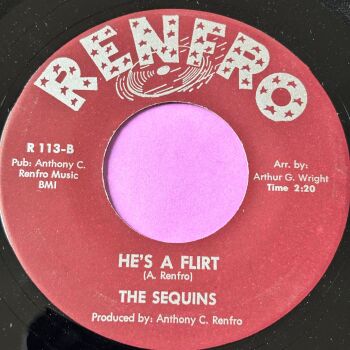 Sequins-He's a flirt-Renfro R E+