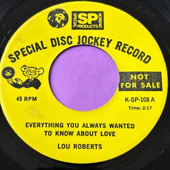 Lou Roberts-Everything you always wanted to know about love-MGM SP R E