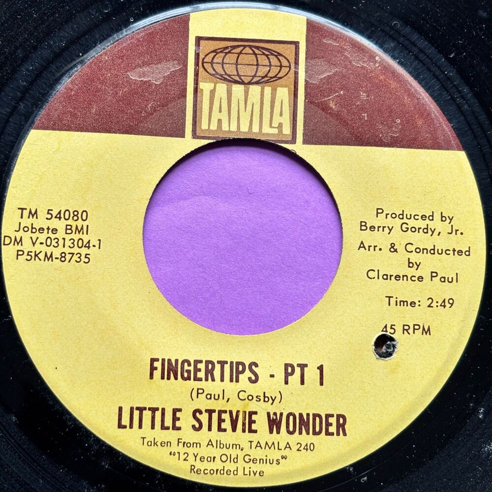 Stevie Wonder-Fingertips-Tamla E+
