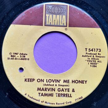 Marvin Gaye & Tammi Terrell-Keep on lovin' me honey-Tamla E+