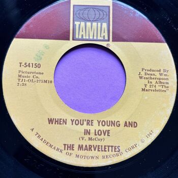 Marvelettes-When you're young and in love-Tamla E+